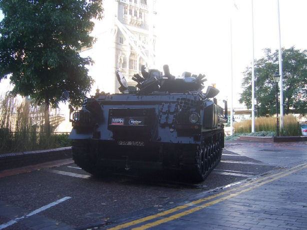 Tank Limo with Top Gear Live